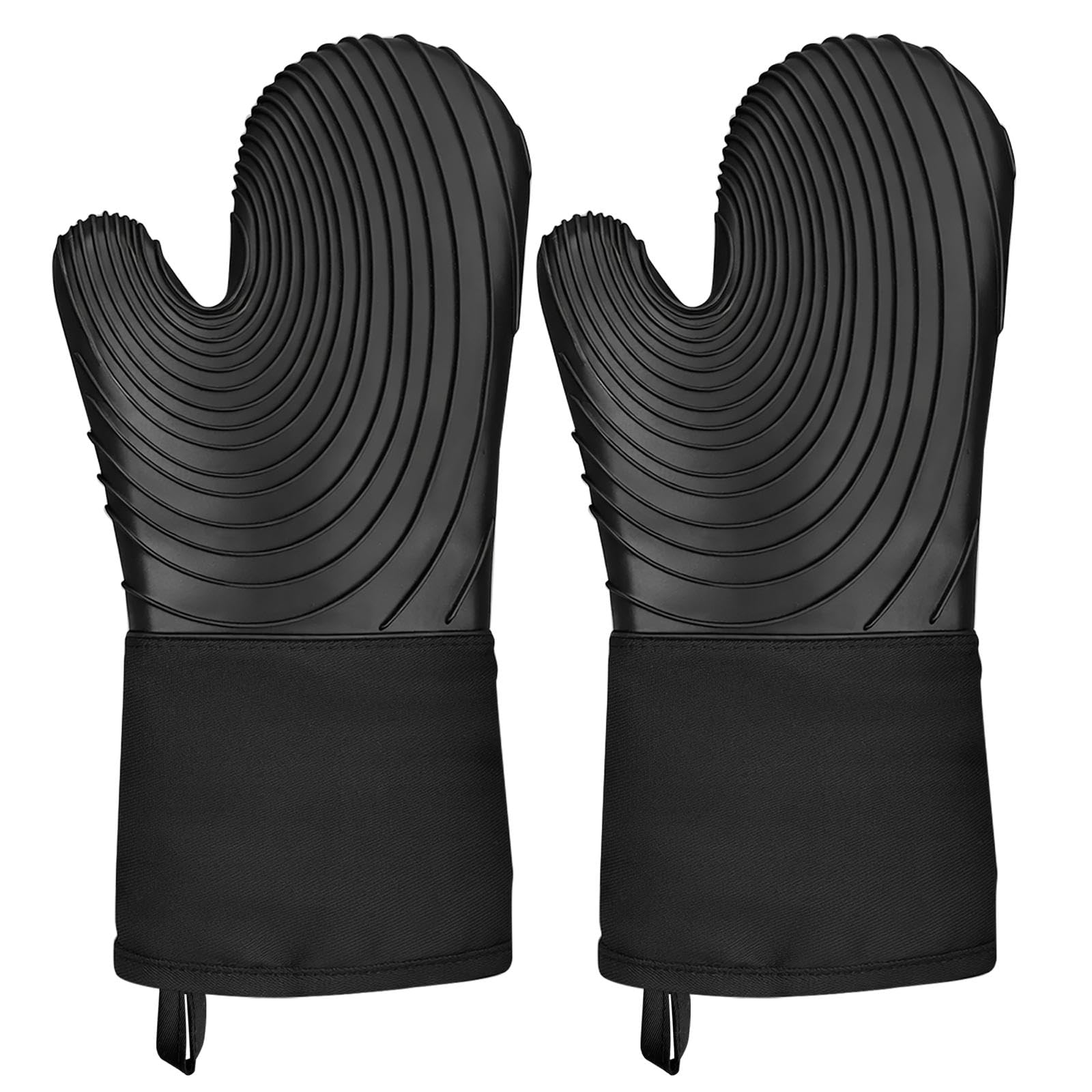 Silicone Oven Gloves for Cooking Heat Resistant up to 250°C/482°F