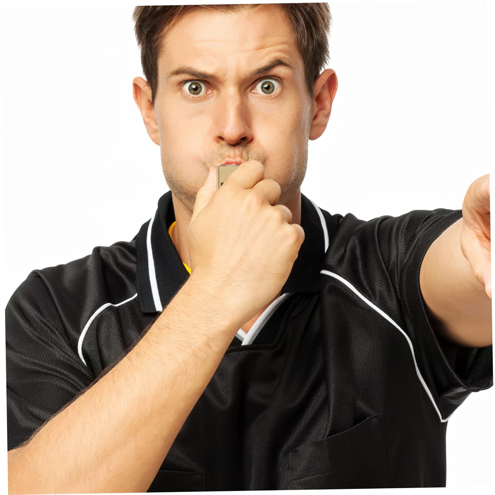 KESYOO Sports Whistle Whistles Loud Whistle Safety Whistle Camping Whistle Hiking Whistle Bear Whistle and Bell for Hiking Whistle Bulk Whistle Hiking Survival Whistle Bird Yellow Brass