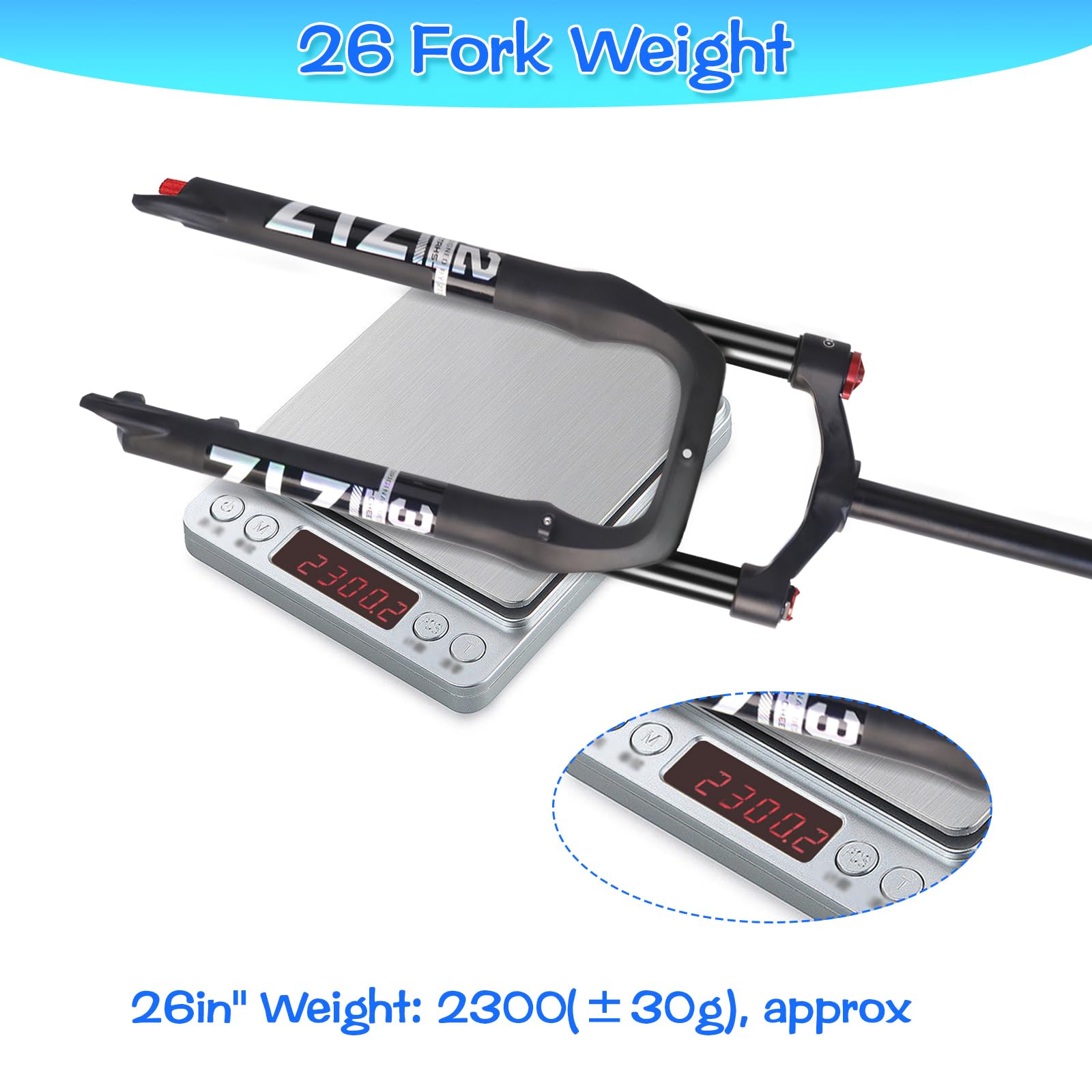 Ztz Racing Forks Snapklik.com : ZTZ 26 4.0 Inch Fat Tire MTB Air Suspension Fork ...