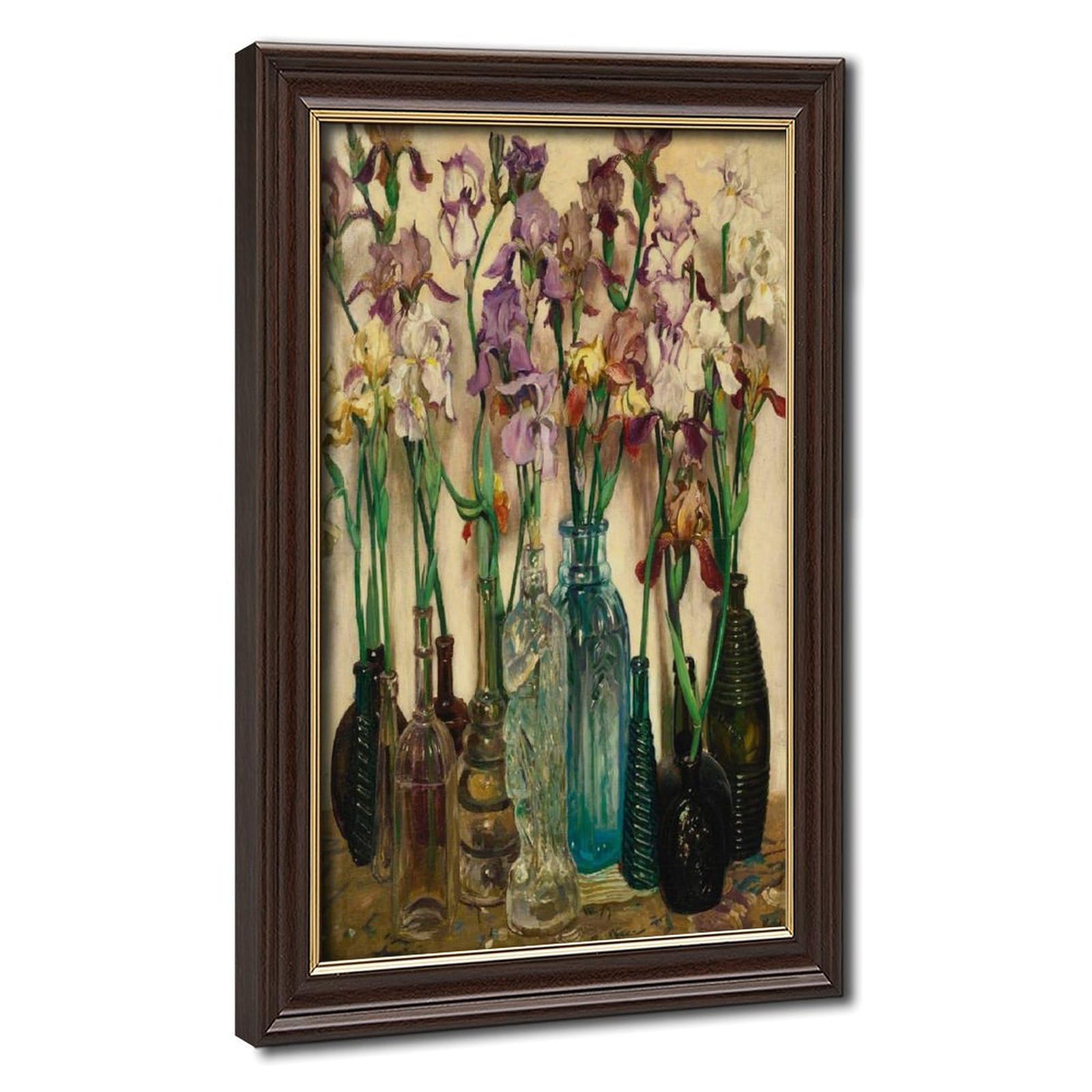 Impression sur toile Iris par Frederick Judd Waugh tableau vintage - 8