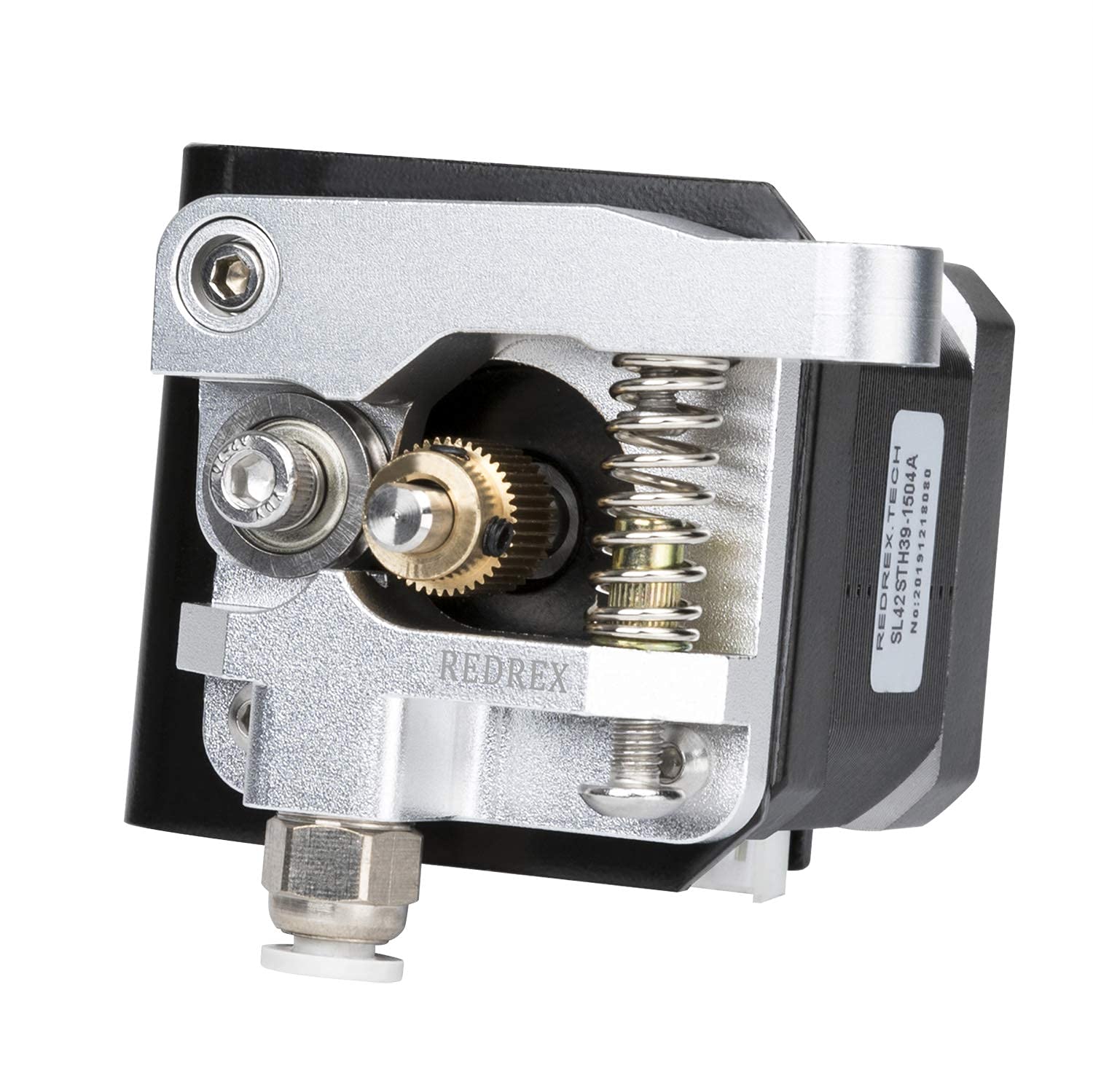 Redrex Tension Adjustable Design All Metal Bowden Extruder with Stepper Motor Bracket for Ender 3,Ender 5,CR10 Series,Geeetech A10 ANET A8 and Other Reprap DIY Prusa 3D Printers