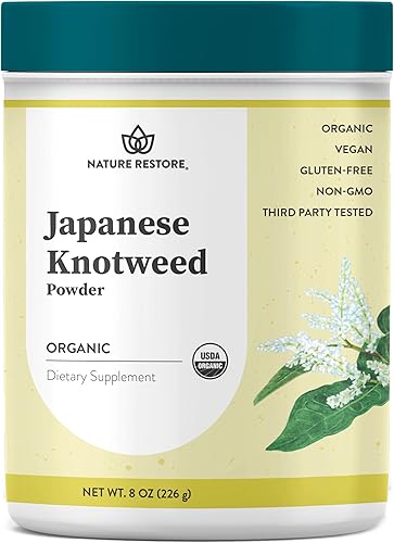 USDA certificado orgánico japonés Knotweed en polvo 797oz Trans-resveratrol natural sin OMG sin gluten también conocido como Polygonum Cuspidatum
