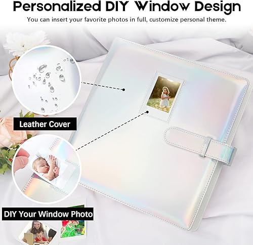 Miniatura 6 de Álbum de fotos para cámara instantánea Fujifilm Instax Mini LiPlay 11 90 70 50S 26 25 9 8+ 8 7S  Mini Link SP-1, impresora Polaroid Snap SnapTouch