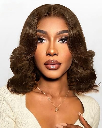Miniatura 25 de Beluck Honey Blonde Body Wave 13x6 Full Lace Front Wigs Human Hair 210 Density Ombre HD Lace Front Wigs Human Hair Pre Plucked Highlight Glueless