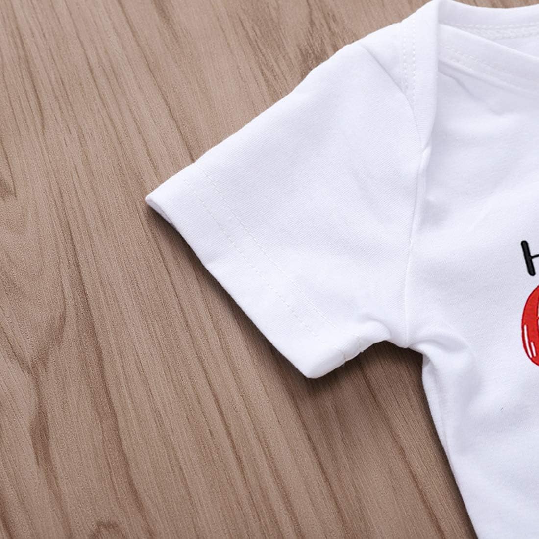 XFGLCK Happy First Fathers Day Outfit Newborn Infant Baby boy Girl Clothes Short Sleeve Romper Bodysuit Onesie