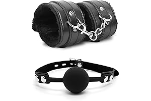Handcuffs Bondage Ball - Gag - SM Slave - Fetish - Restraint Kit
