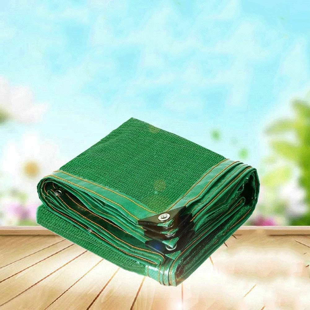 園芸用シート 80％日焼け止めシェードクロス、耐紫外線シェードメッシュタープ/グロメットシェードネット付き、温室パーゴラアウトドア用