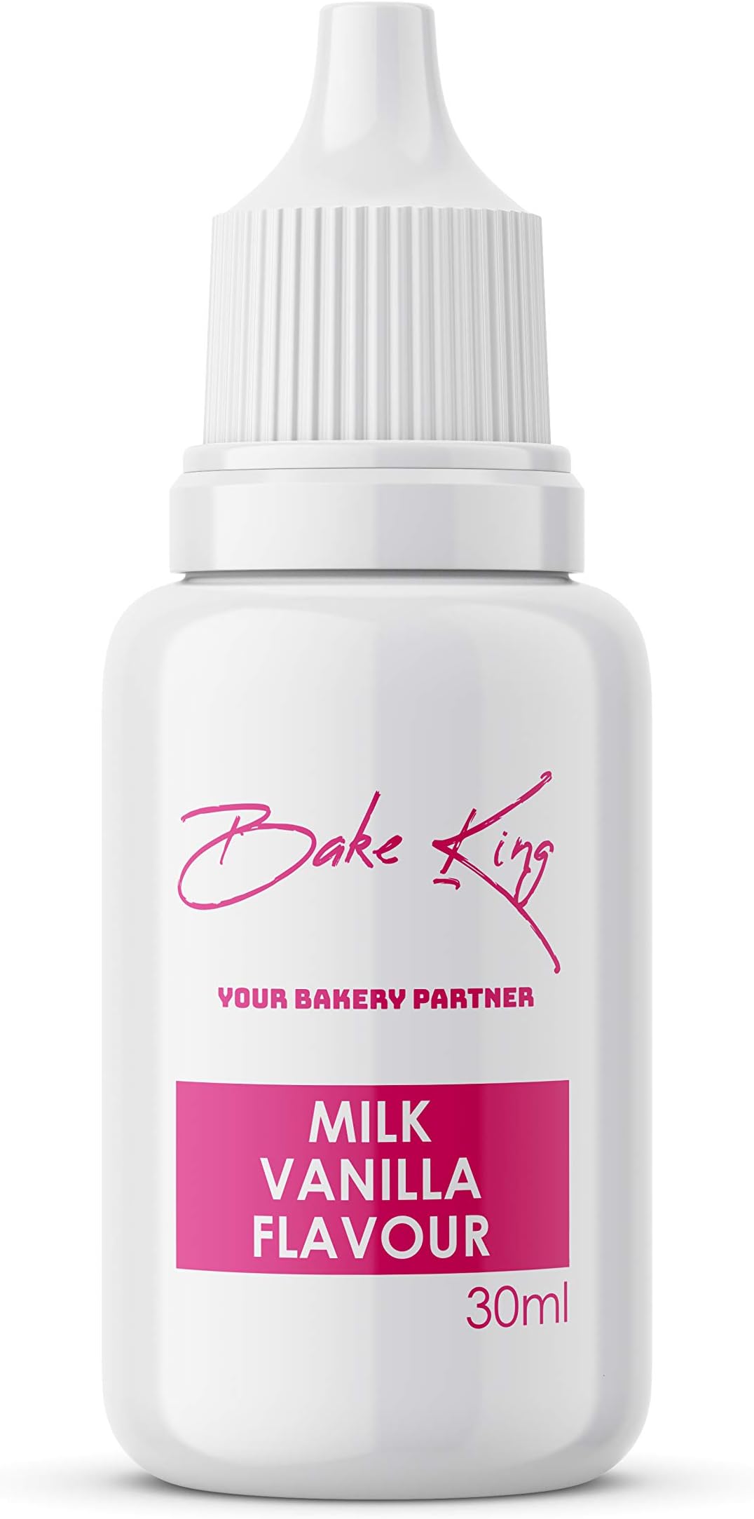 Milk Vanilla Flavour Essence for Baking Cakes Jams Jelies Cookies Ice Creams Shrebats (Milk Vanilla Flavour 30ml)