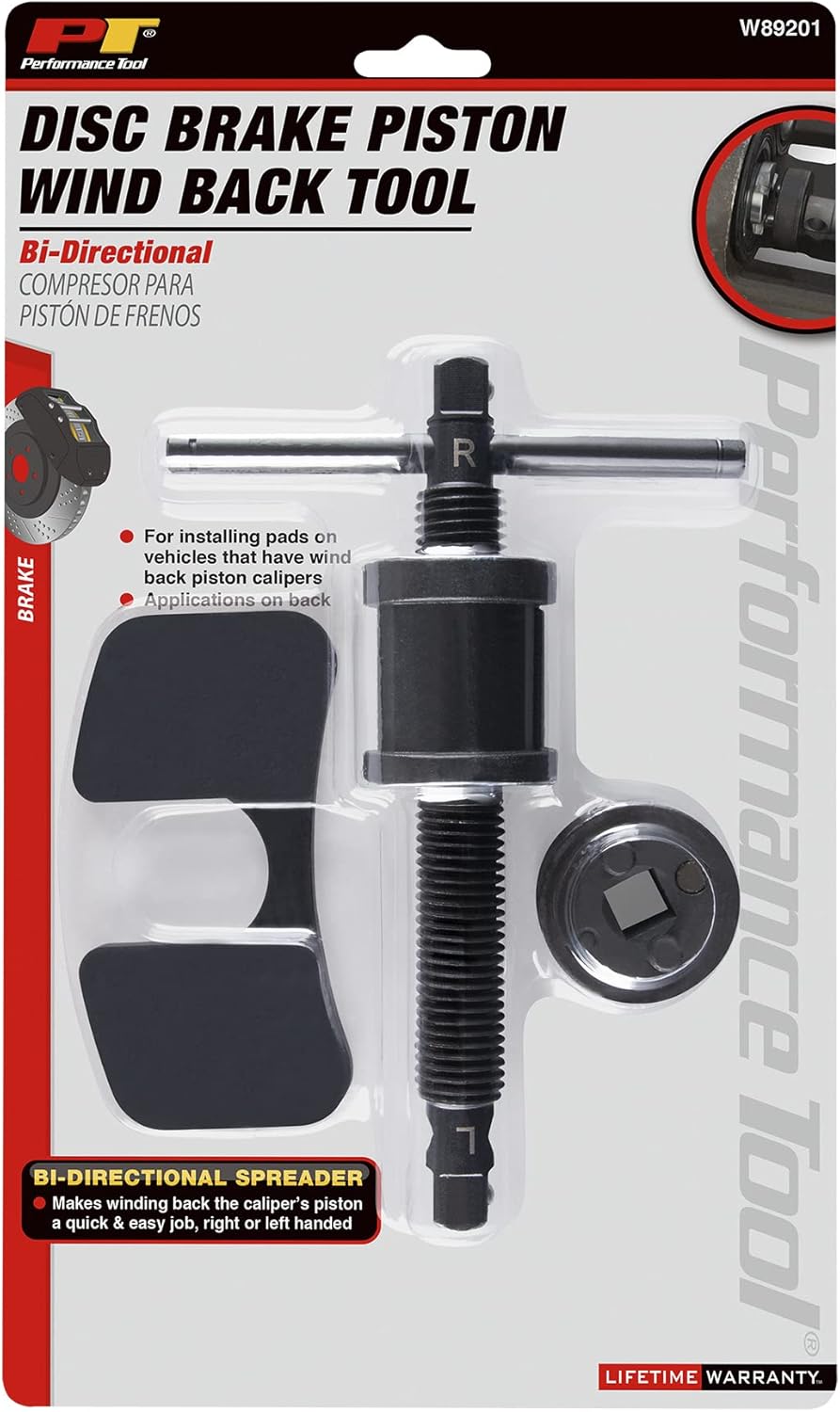 PERFORMANCE TOOL W89201 Wilmar Disc Brake Caliper Spreader, Brake Tools