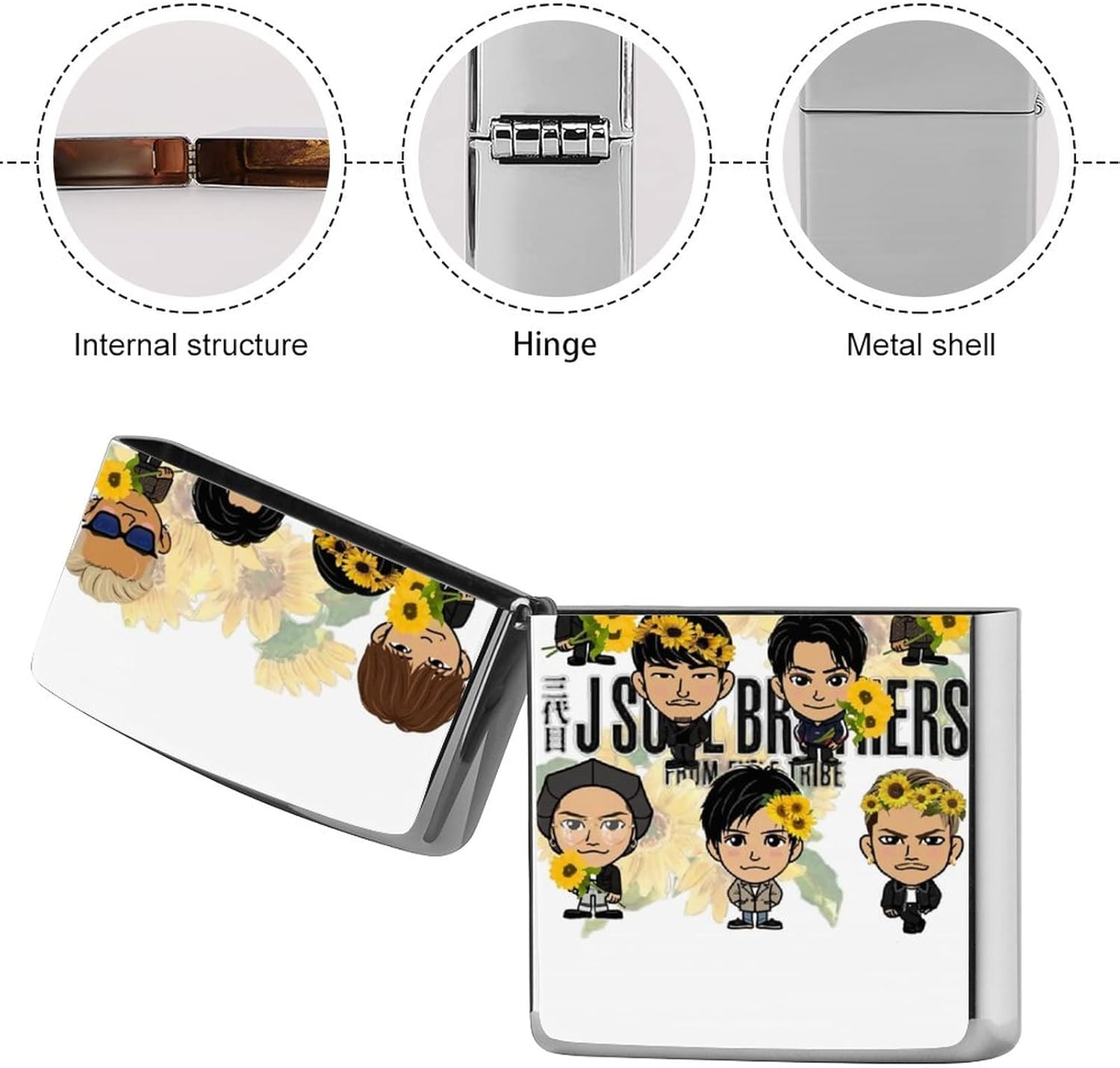 Amazon Co Jp ジッポライター兼用ケース Zippo兼用ケース 三代目 J Soul Brothers ライターケース 交換用外側ケース ライター オイルライターケース 互換性があ ジッポライターカバー ライター保護カバー メンズ 喫煙具 コレクション 誕生日 プレゼント アウトドア