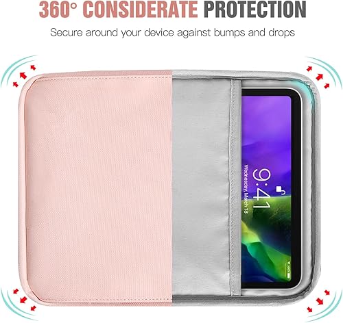 Miniatura 7 de TiMOVO Funda para tablet de 9 a 11 pulgadas con correa para el hombro para iPad Pro 11 2021-2018, iPad Air 54 10.9, iPad 10.2, Galaxy Tab A8 10.5Tab