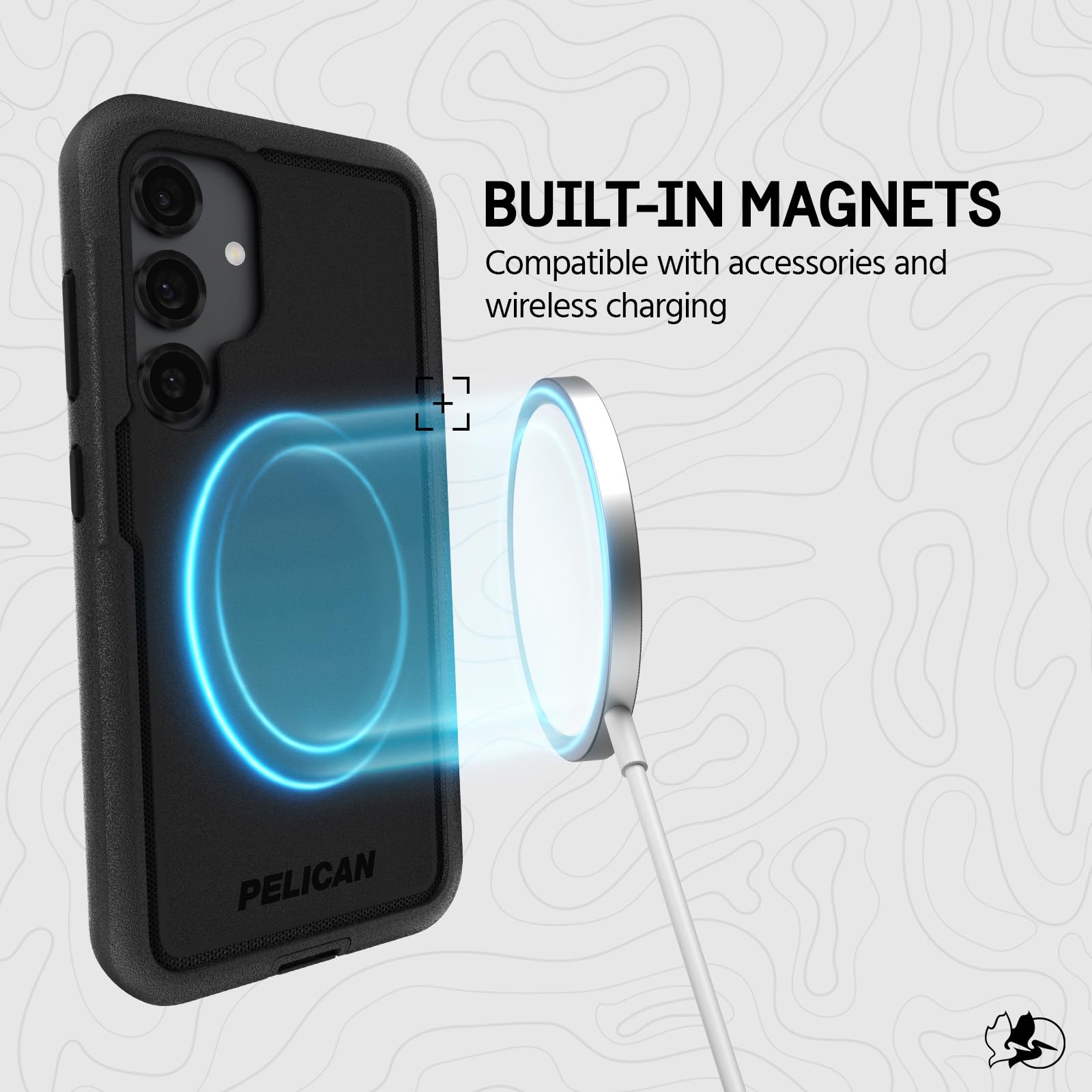 Amazon.com: Pelican Voyager Samsung Galaxy S25 Case [Magnetic and