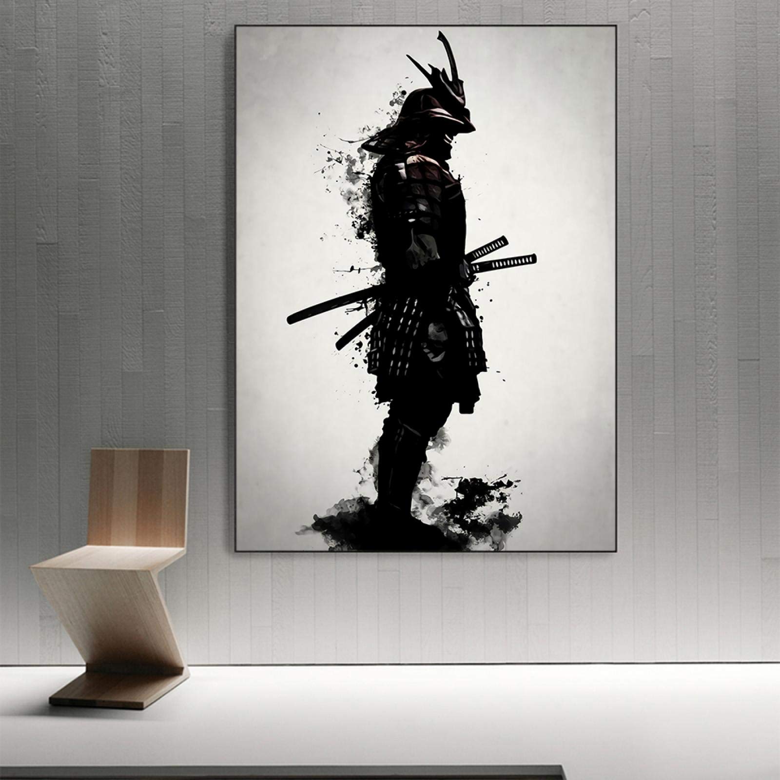 Set Di 9 Poster Vintage Samurai Giapponesi – Stampe Artistiche 20x25 Cm Senza Cornice