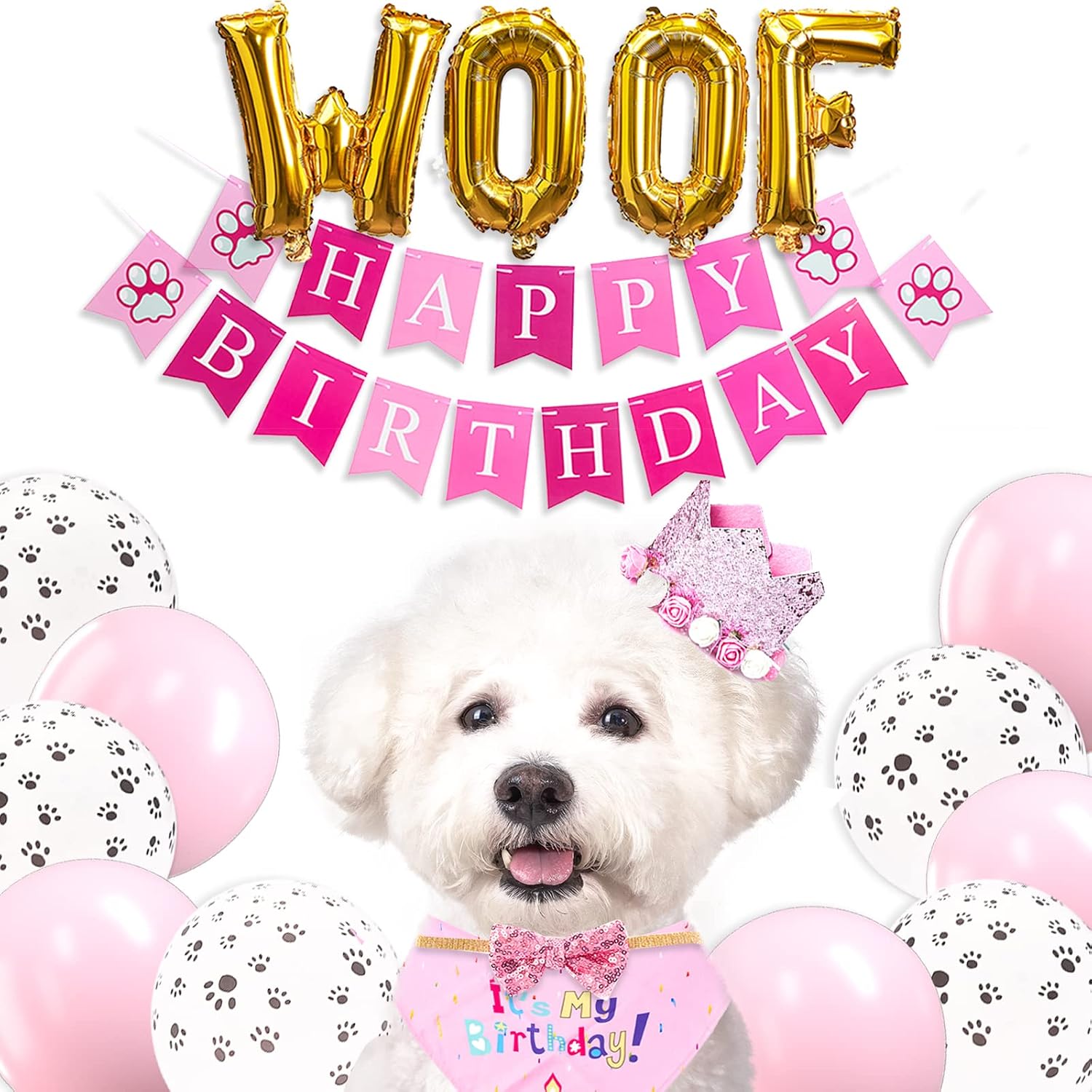 PartyWoo Birthday Gog Party Supplies