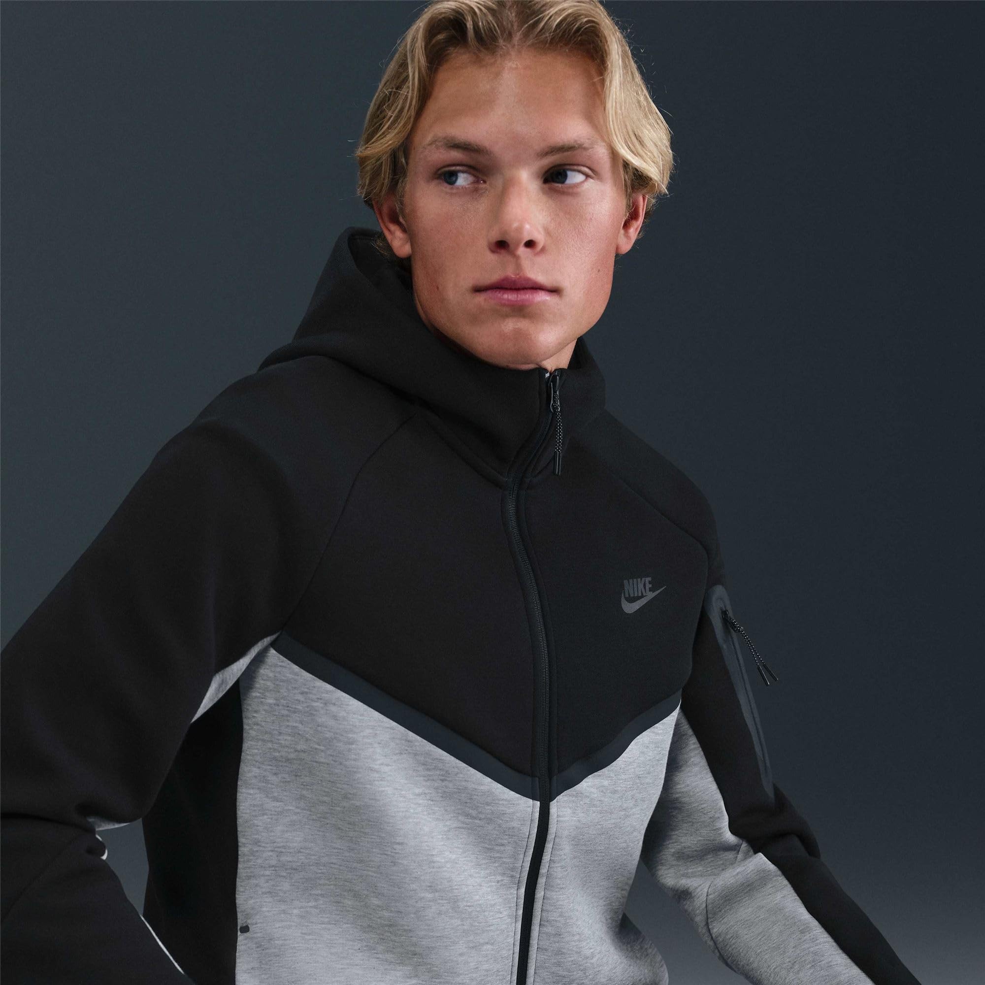 Nike M NSW TCH FLC Hoodie FZ WR Maglia Lunga Uomo