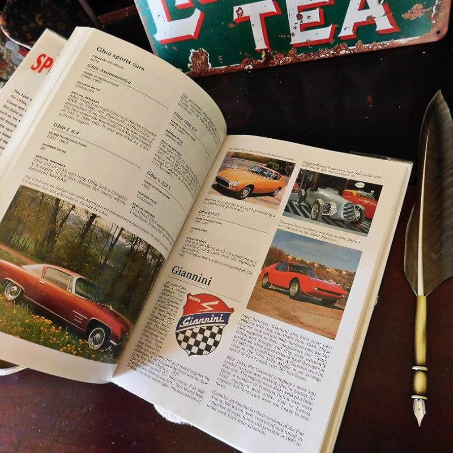 ヴィンテージ 本【 ARCHIVE / アーカイブ 】 ブック 雑誌 洋書 レア Amazon.co.jp: +..。*゜+ スポーツカーの図鑑 洋書 高級車 外車