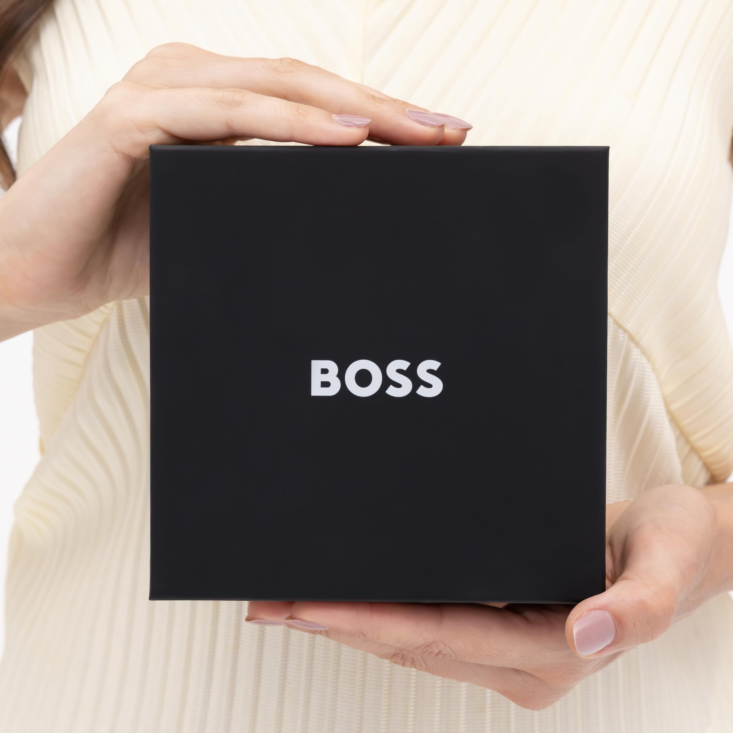 BOSS Analog Quarzuhr für Damen Kollektion Celebration mit Blaues Lederarmband - 1502477