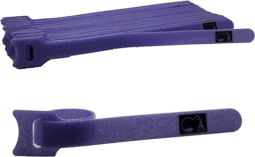 Miniatura 8 de CableLock Bridas para Cables - Paquete de 50 - Organizadores de Cables Reutilizables de 8 Pulgadas - Gestión Limpia de Cables para Juegos y Oficina