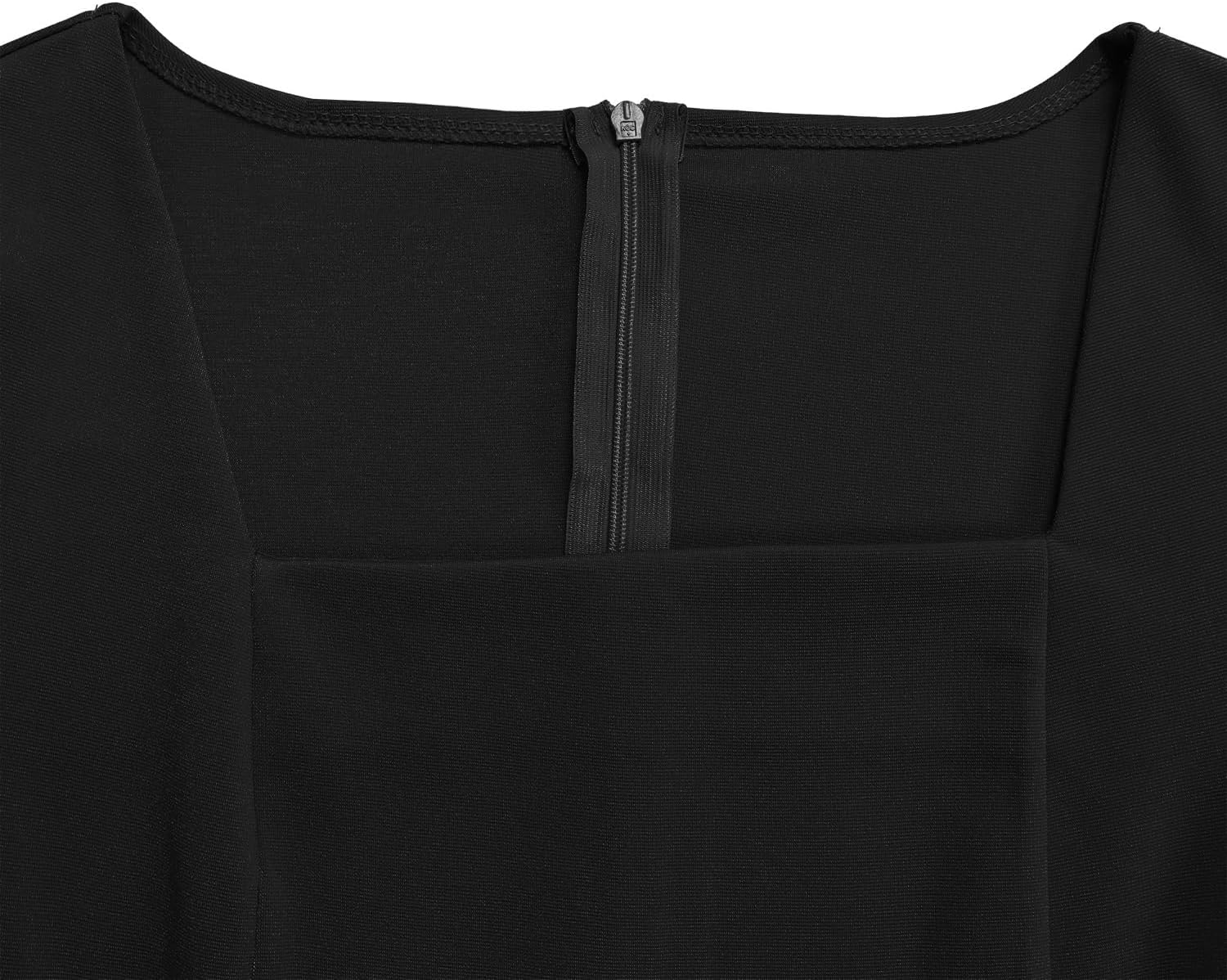 Elainone Women's Ruffle Short Sleeve Swing A Line Dress Party Wedding Guest Dressy Semi Formal Business Casual Dresses - Image 4