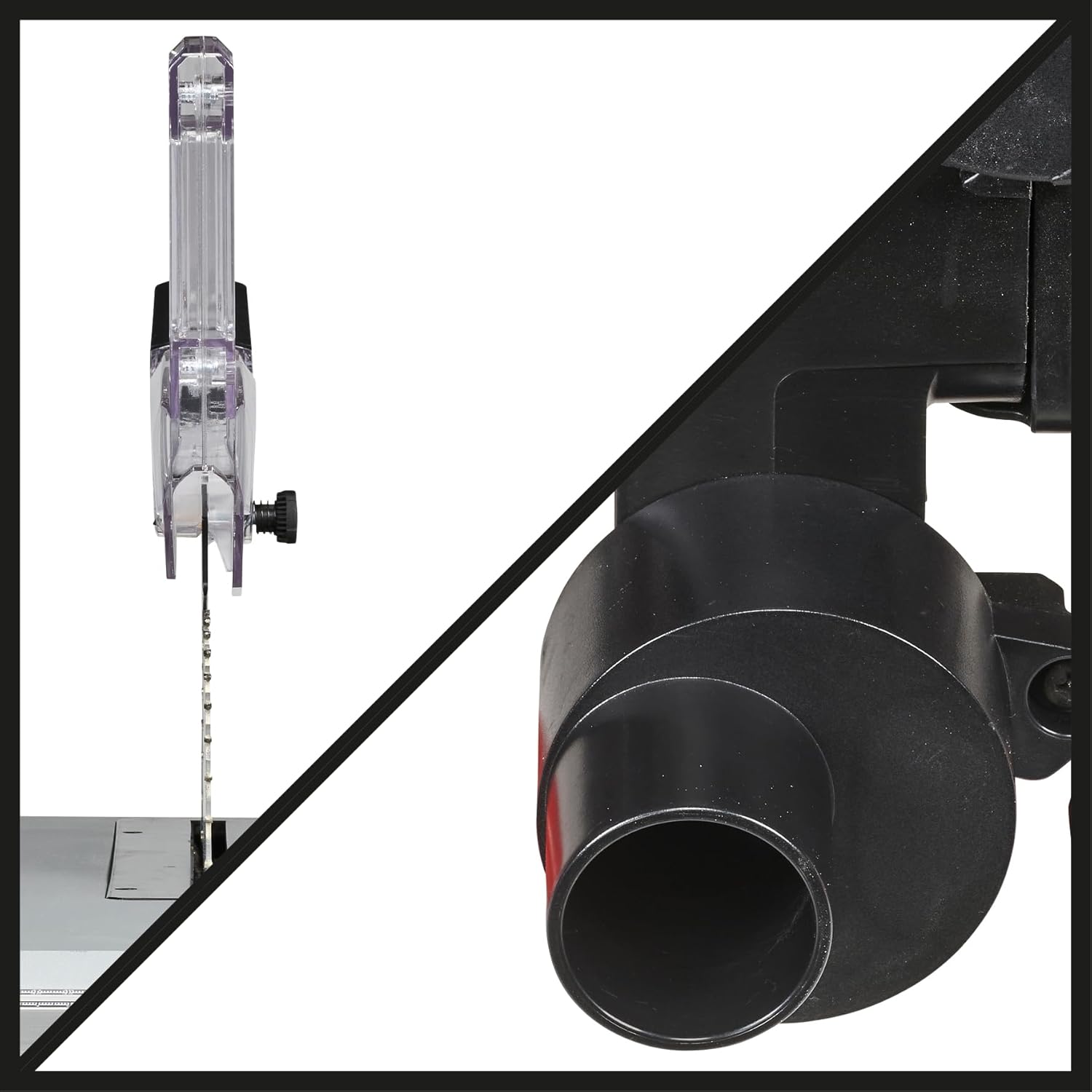 Einhell Table Saw TE-TS 254 T (2,000 Watt, Soft Start, Aluminium Main Table, Table Widening, Parallel Stop, Angle Stop, Overload Switch, Split Wedge Adjustment)