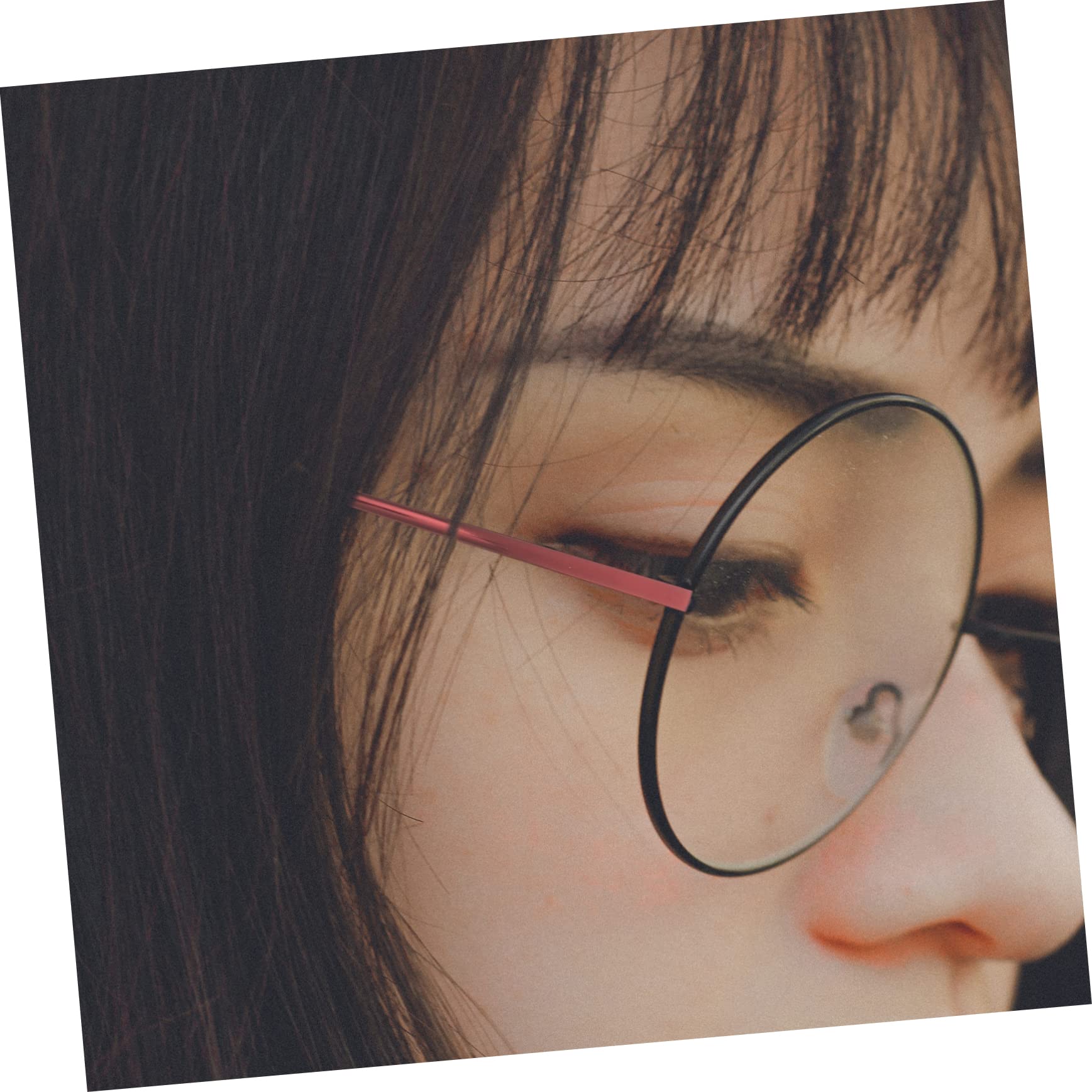 Beavorty 1 Pair Accessories Arm Legs Repair Kit Eyeglasses Arms Legs Purple Shot Eyeglasses Replacement Parts Temple Single Tooth Metal