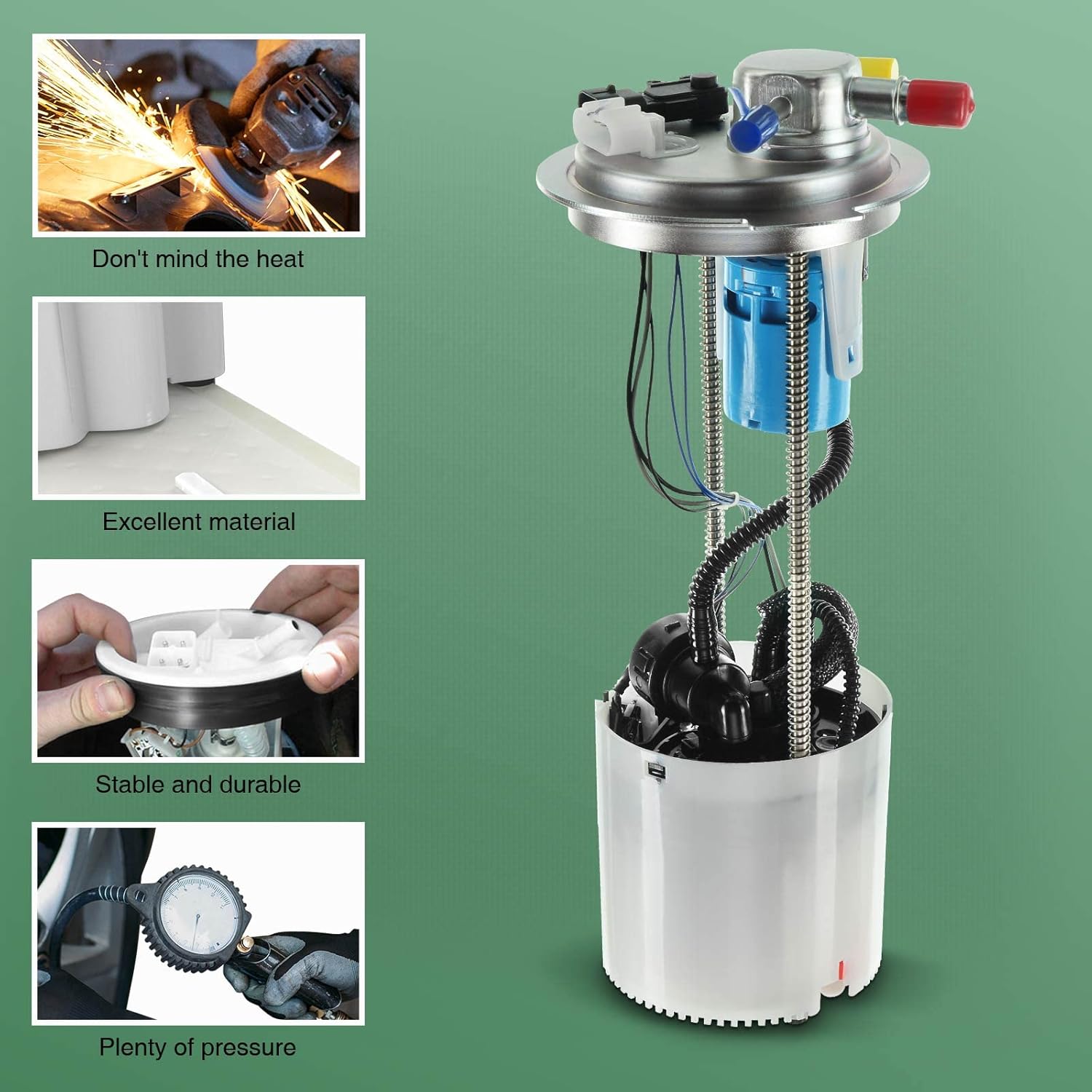 A-Premium Electric Fuel Pump Module Assembly with Pressure Sensor Replacement for Chevrolet Silverado 1500 GMC Sierra 1500 2007-2008 4.8L 5.3L 6.0L E3747M : Automotive