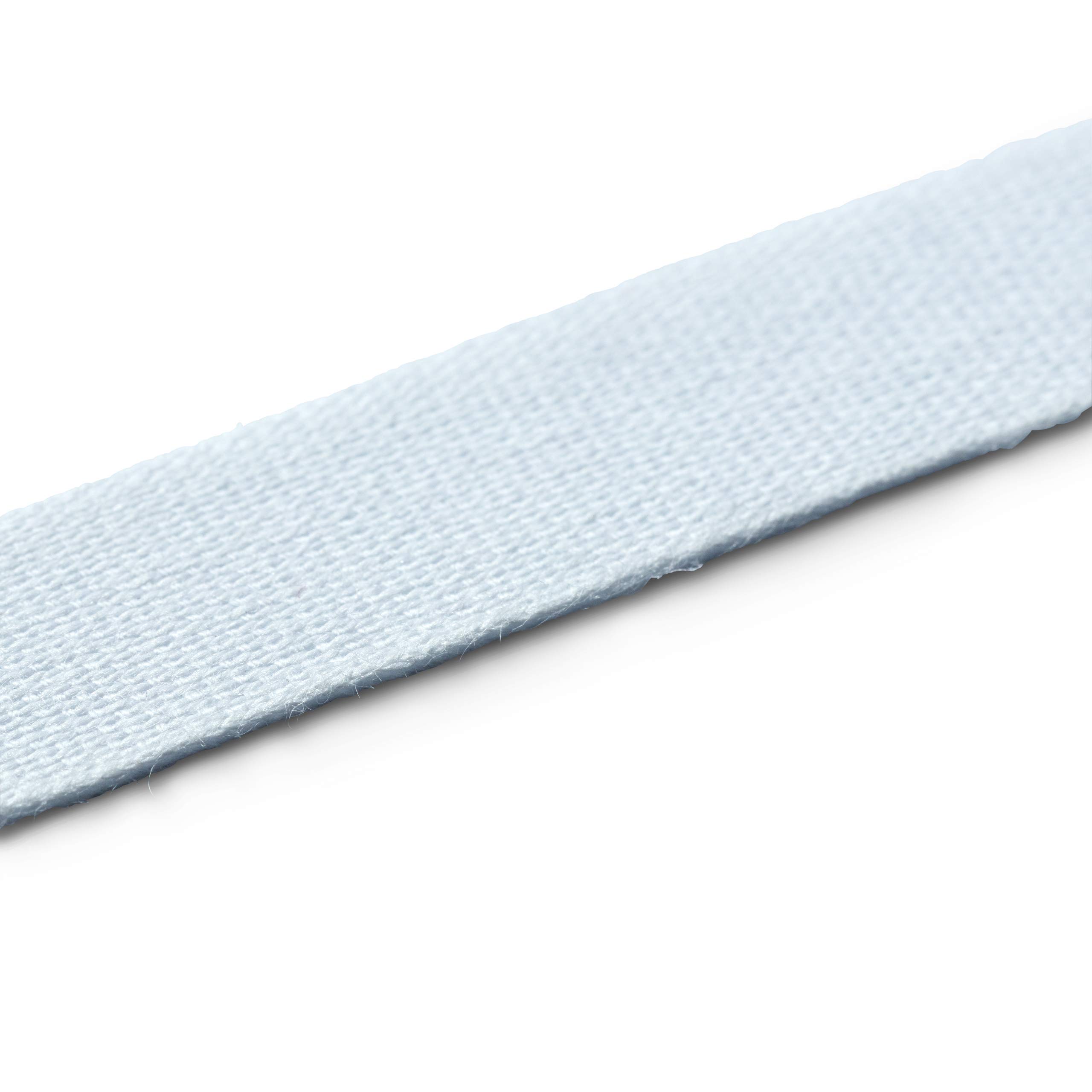 Trimit Weißes Baumwollband - 10 Meter Lang, 40 Mm Breit, Vielseitig Für Basteln, Polstern & Nähen