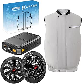 roasicee] 空調作業服 【最大36時間使用可能 30000mAh大容量バッテリー