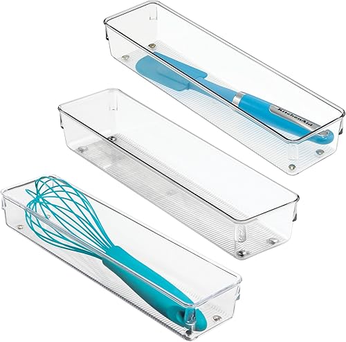 Miniatura 5 de INTERDESIGN 52530 Linus Organizador 32 x 128 pulgadas transparente