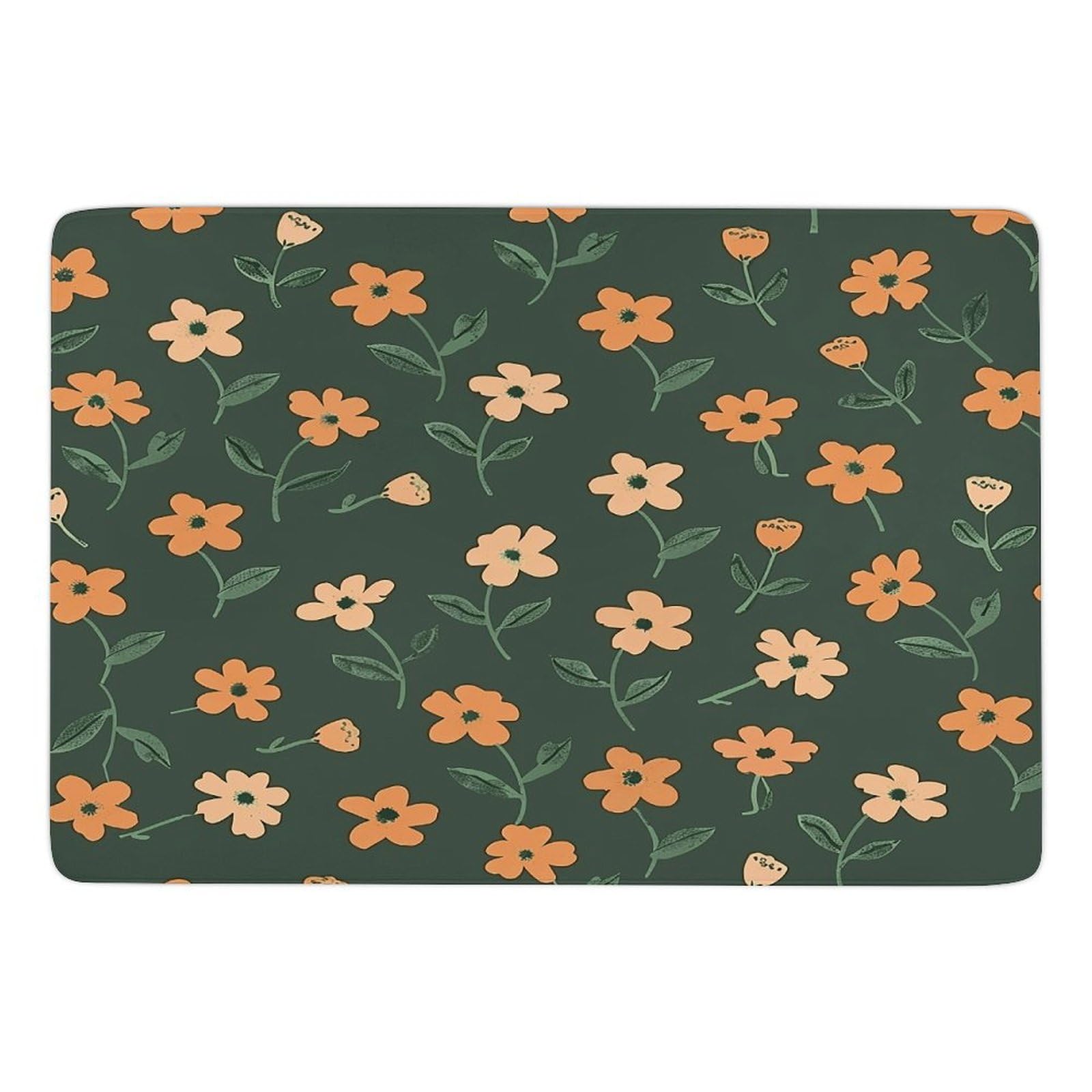 Tapis pour salon et chambre : créez un coin cocooning avec le velours fleurs de pêche