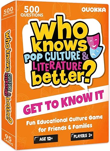 QUOKKA Juegos de mesa para niños de 8 a 12 años y familia - Juego de cartas educativo para niños de 12 años en adelante - Quién conoce mejor la