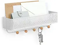 Organizador Estique Cor Branco Em Metal Umbra Branco