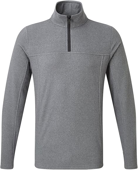 Tog24 Spen Mens TCZ 100 Zipneck Grey Marl XXL : Amazon.co.uk: Fashion