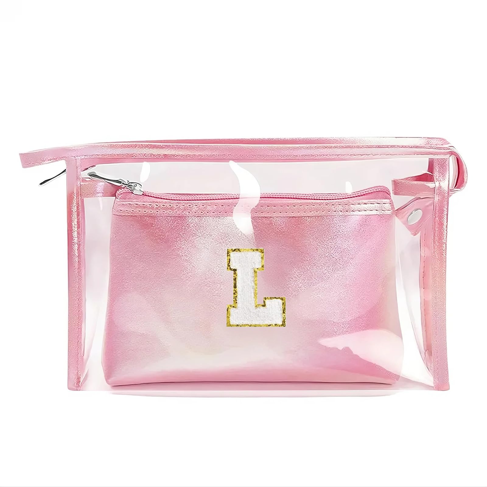 Transparent Kosmetiktasche, Damen Make-up-Tasche, Reise Wass