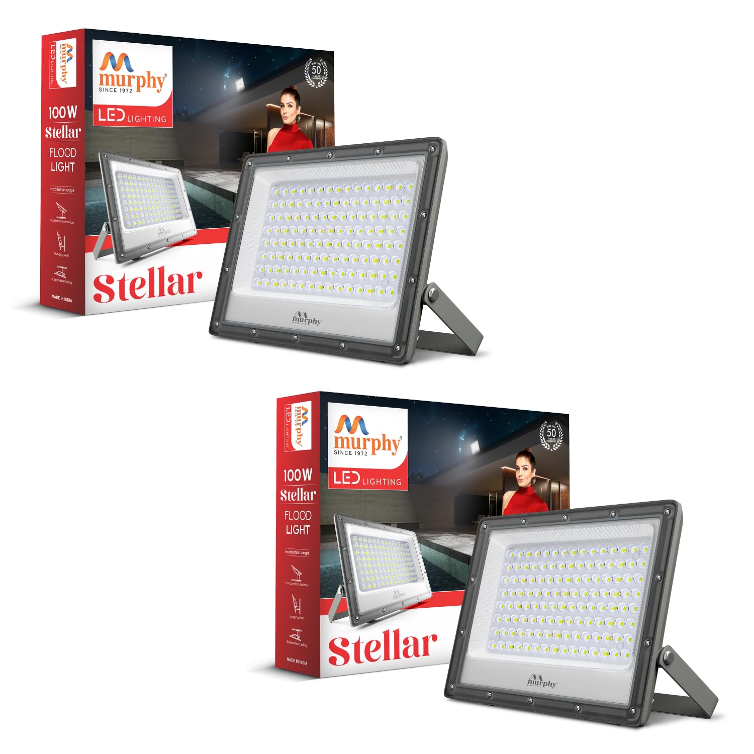 Murphy Stellar LED Flood Light - 200W, Waterproof -23