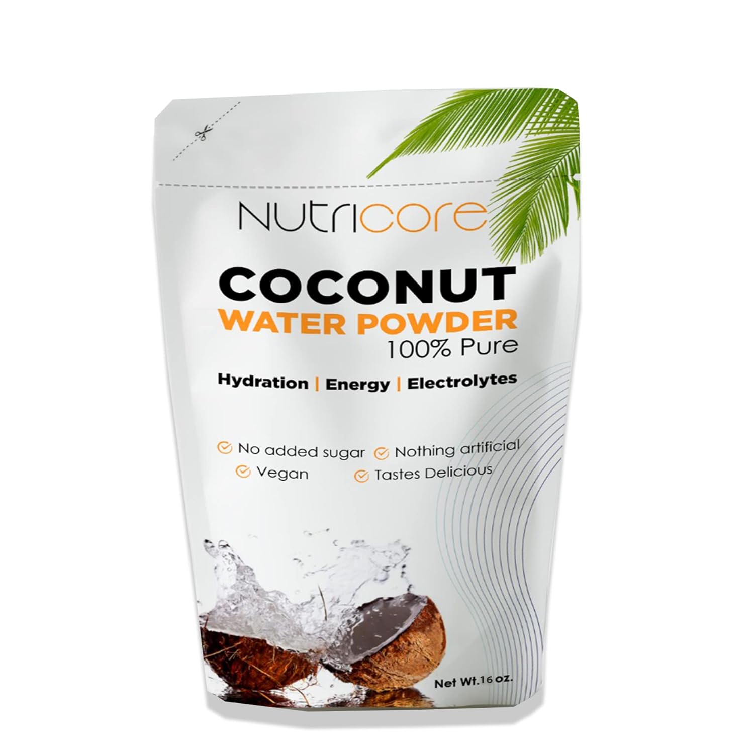 Title Dried Coconut Water Powder 1LB Grocery & Gourmet Food