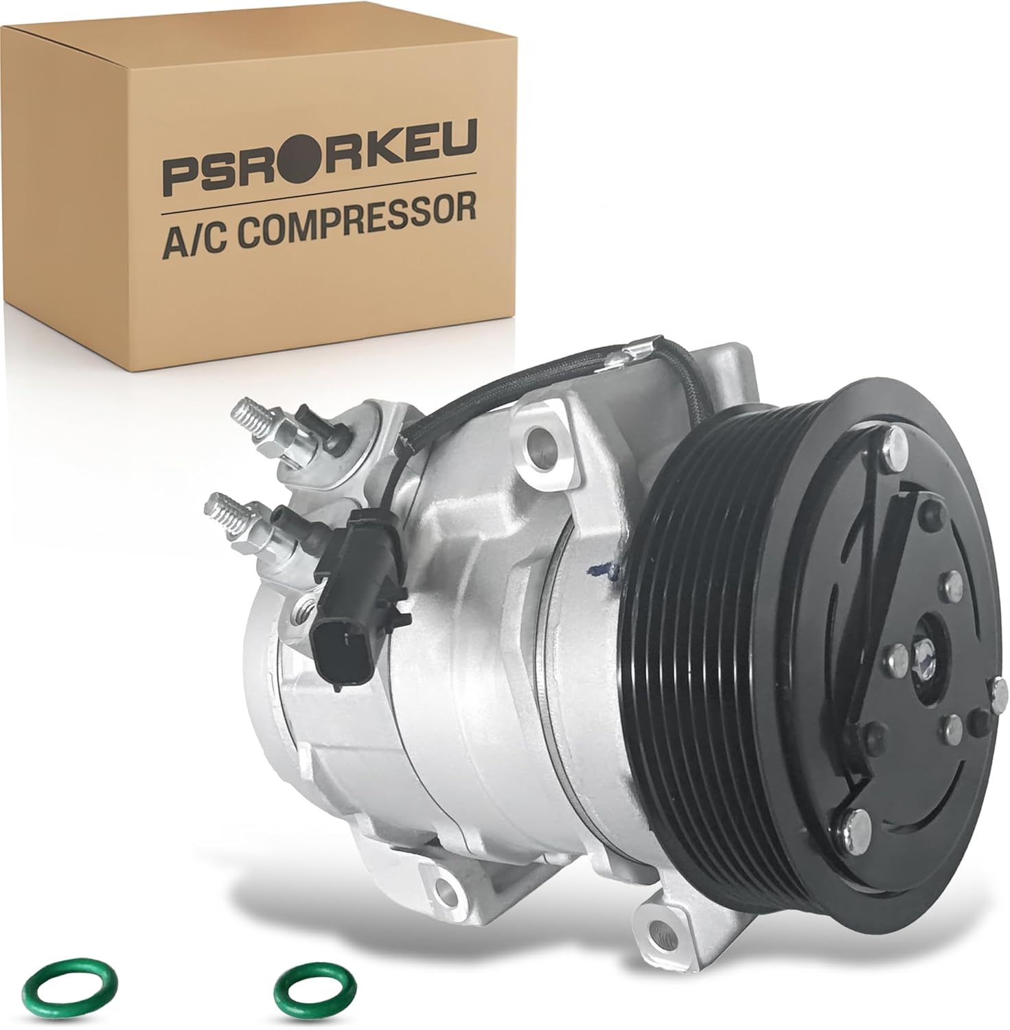 CO 11311C 178313 A/C Air Conditioner AC Compressor W/Clutch Fits Dodge Ram 2500 3500 4500 5500 2010 Ram 2500 3500 4500 5500 2011-2020 6.7L