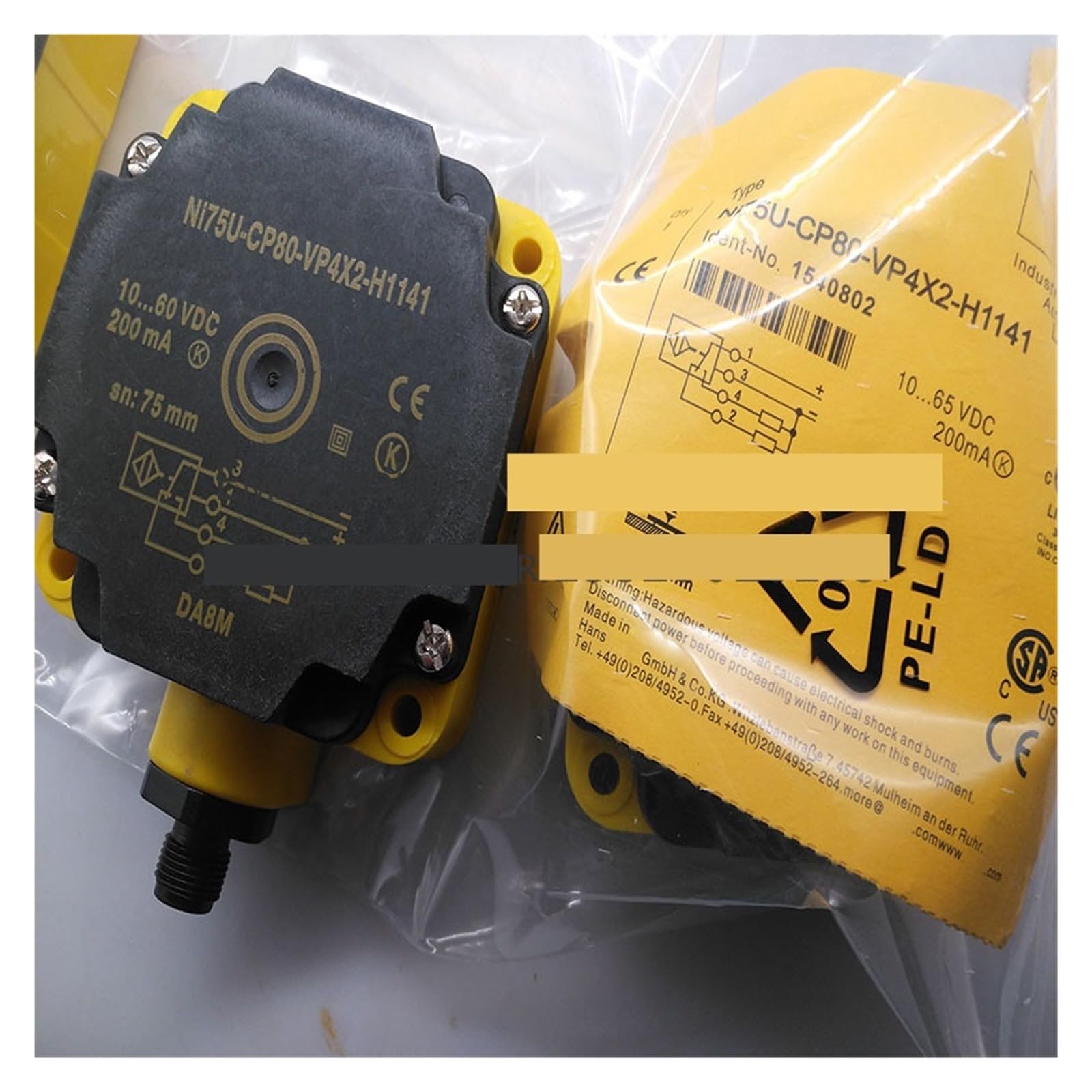 JJKKOZVQF NI75U-CP80-VP4X2-H1141 NI75U-CP80-VN4X2-H1141 proximity switch Sensor(NI75UCP80VN4X2H1141)