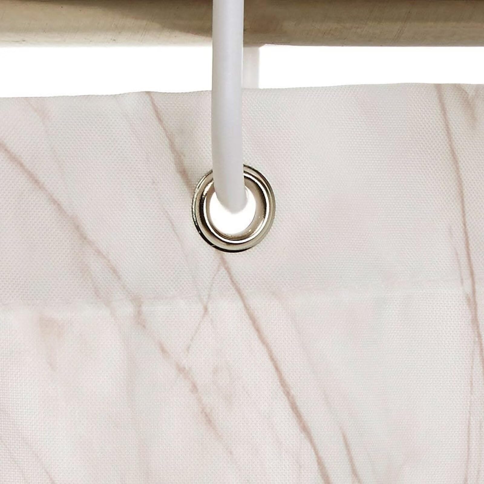 Brun Rideau Douche 180x200cm Rideau de Douche Art Shower Curtain – Impression Polyester Tissu – avec 12 Crochets – Tissu Lavable en Machine – Imperméable – pour Salle de Bain – Hôtel D#340