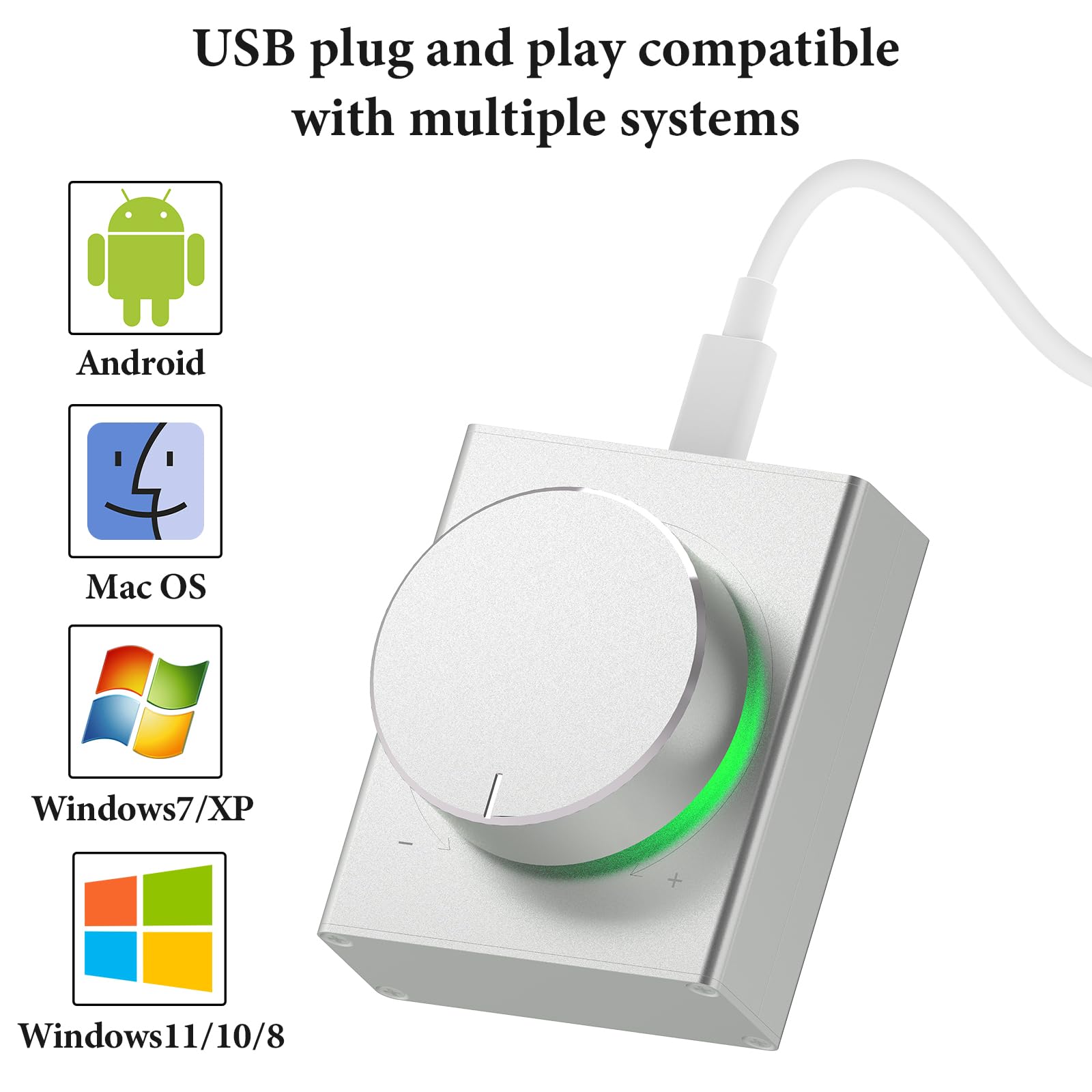 Amazon.com: GEEKRIA Audio Control Knob with Rotate Volume