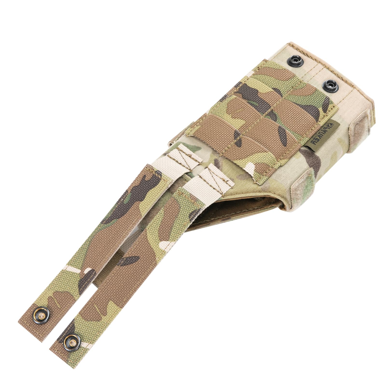 EXCELENTE Elite Spanker Funda táctica para Pistolas de Zurdos para M1911 Glock 17 G18 G19 G26 G34 XD-45acp CZ P-10C Funda Molle(MC)