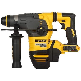 Dewalt DCH333NT 54V XR FLEX VOLT Li-ion 30mm SDS-Plus 3 Mode 4Kg Battery Powered Cordless Hammer with Brushless motor (Bare)-Perform and Protect Shield