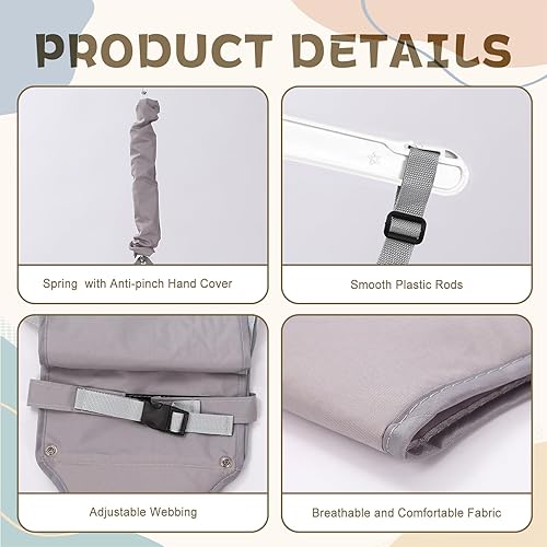 Miniatura 2 de Juego de columpio 2 en 1 para bebé con columpio, columpio de bebé para uso en interiores y exteriores, saltadores y rebotadores de bebé, columpio