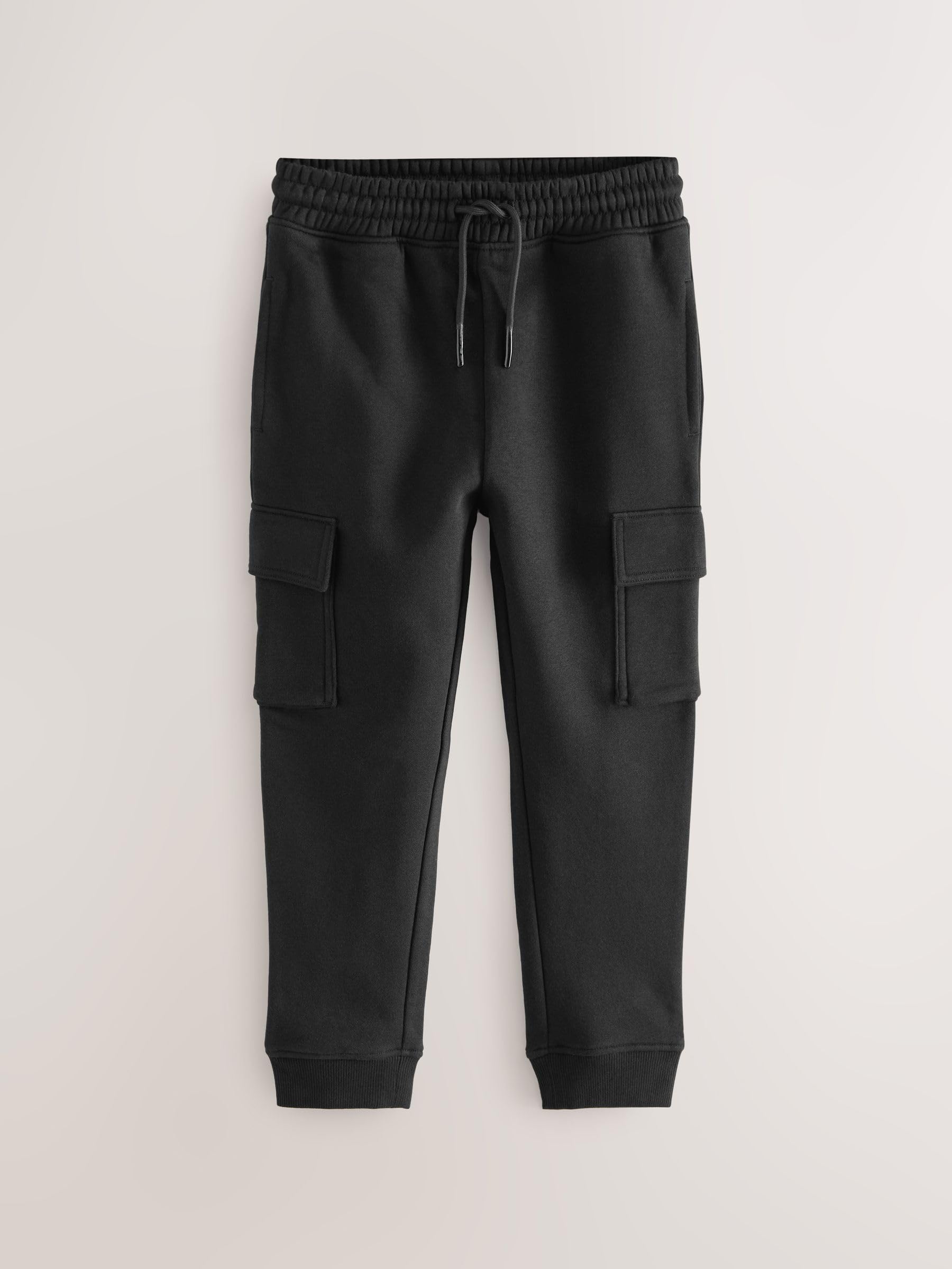 NEXT Garçon Pantalon de Jogging Cargo Coupe Slim, Lot de 2