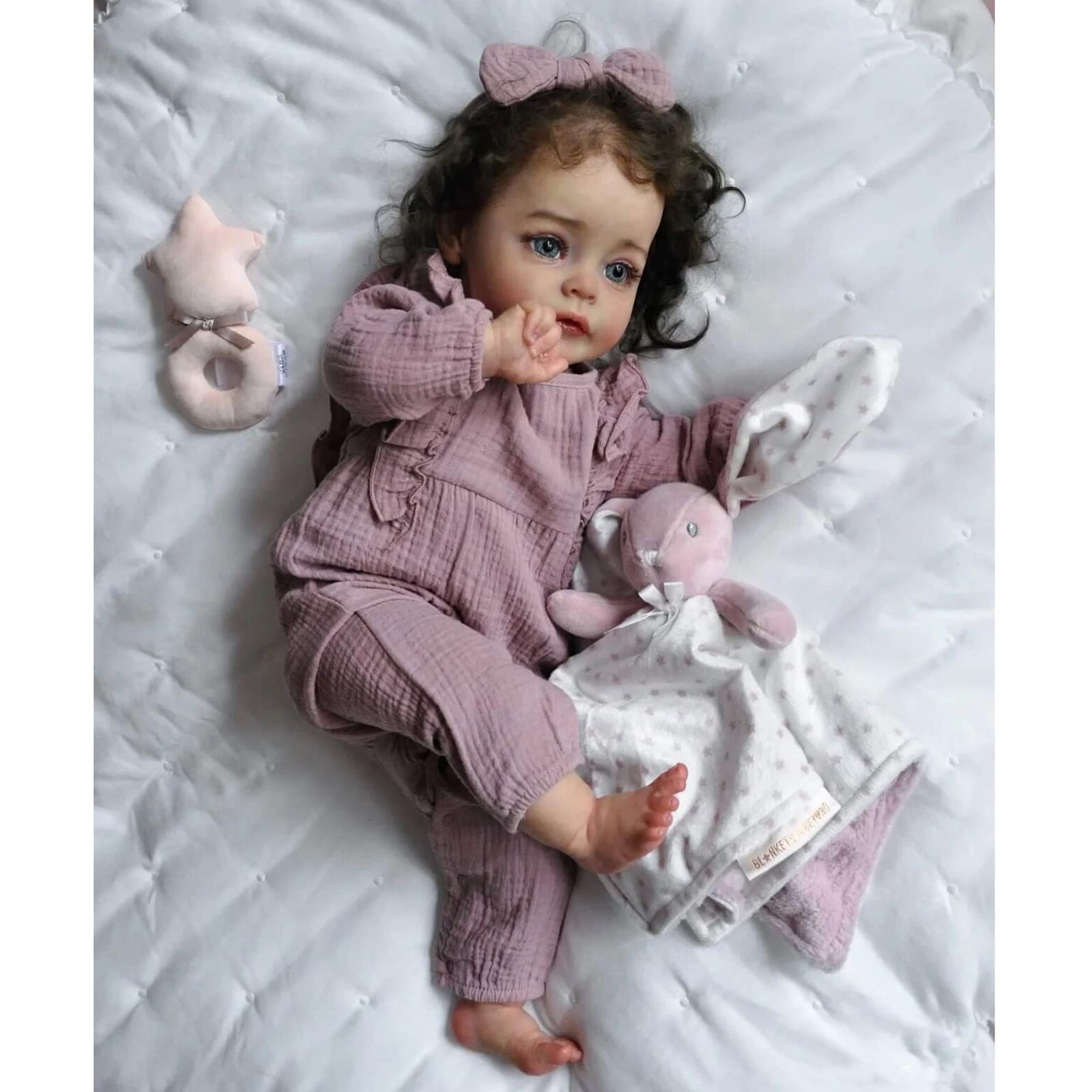 Amazon.co.jp: 24インチリボーンドール女の子お姫様人形美しいリアルな