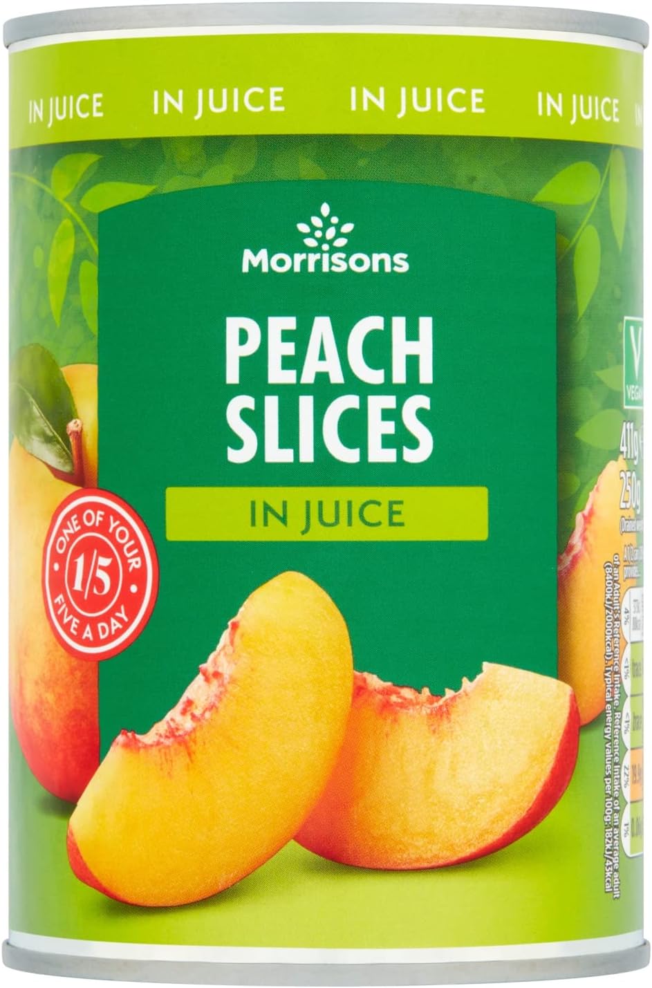 Peach Slices in Juice 411G