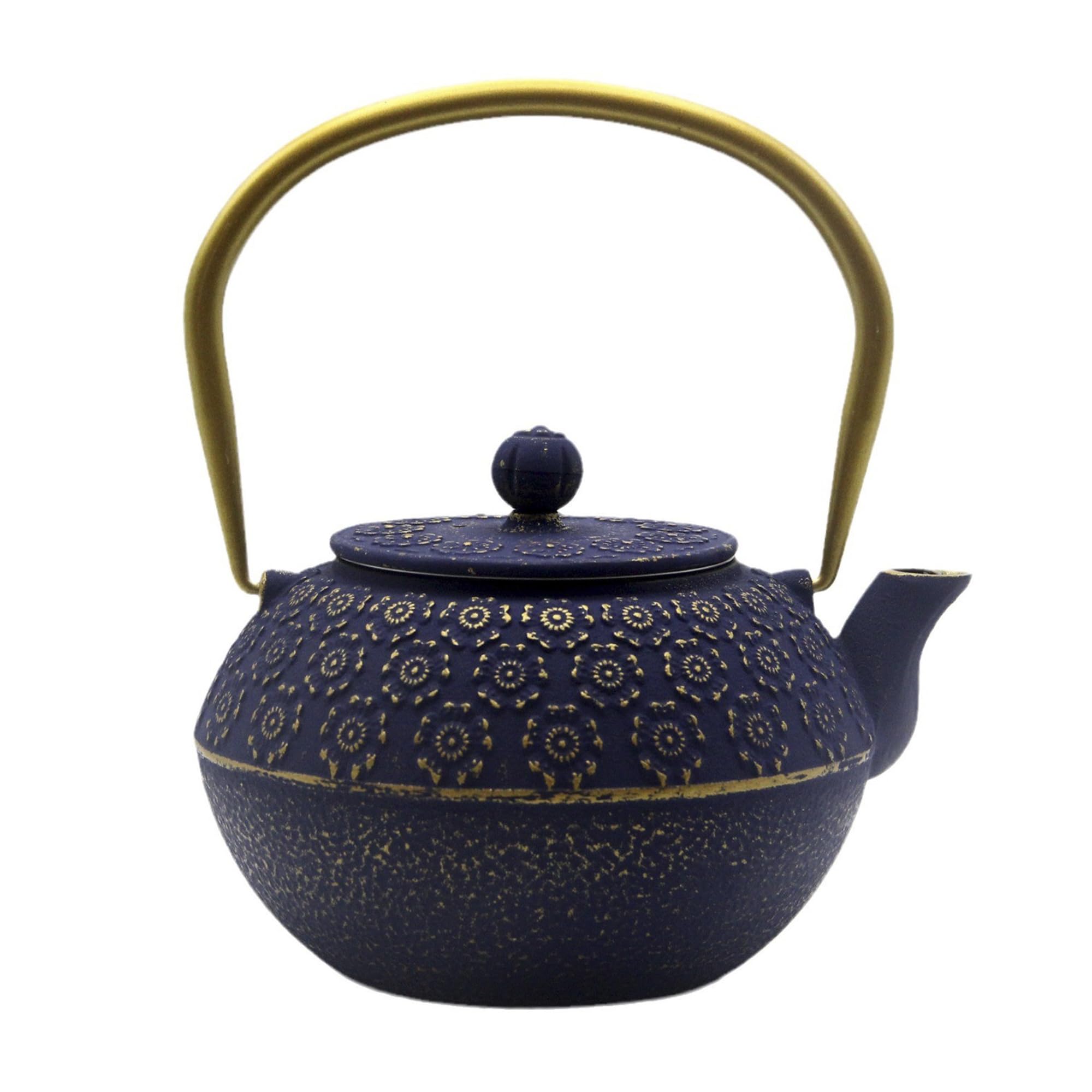 Amazon.com | 33.8oz Small Cast Iron Tea Kettle for Stovetop