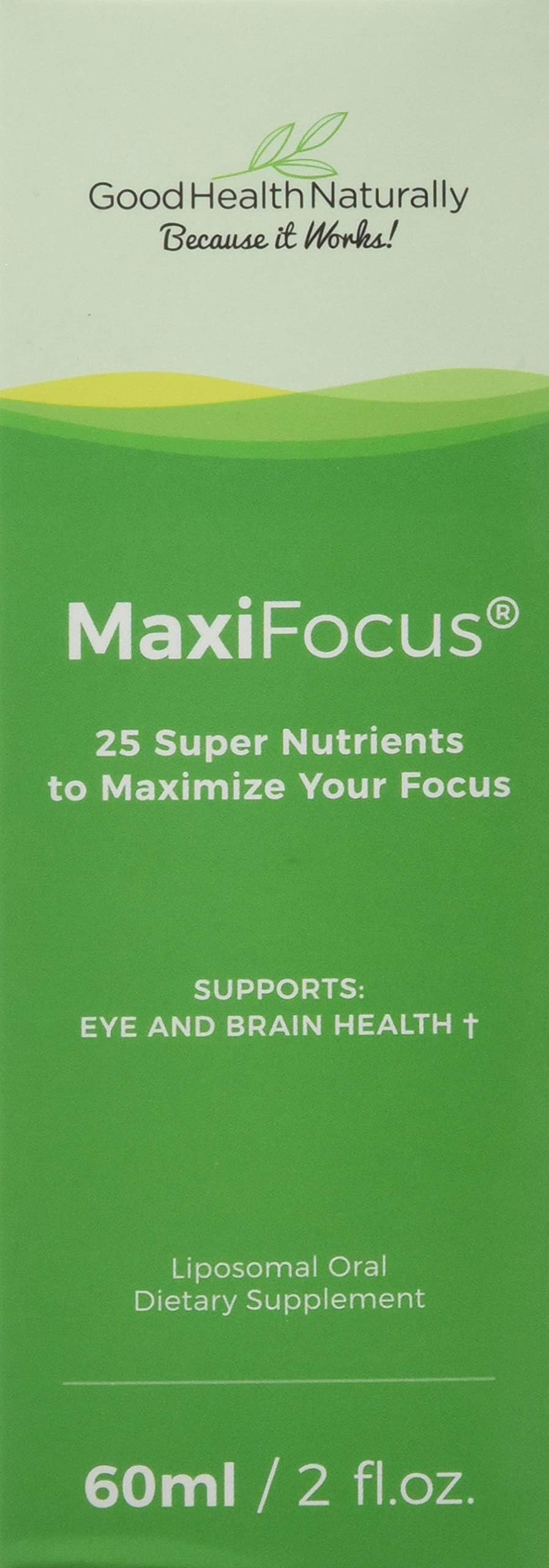MaxiFocus Sublingual Liposomal Drops