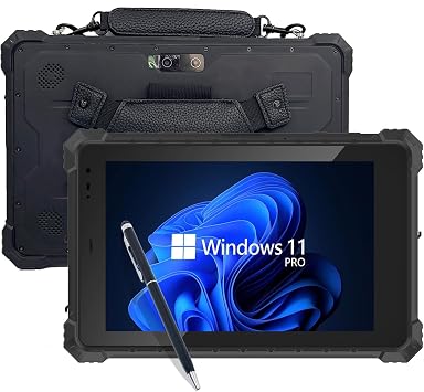 وعرة اللوحي W10N،10.1 بوصة ويندوز 11 برو،8 GB + 128 GB،إنتل N5100،IP68 للماء،700 nit ضوء الشمس المقروءة،4 G،LTE،GPS،WiFi 6 الثقيلة الصناعية في الهواء الطلق العمل الكمبيوتر اللوحي