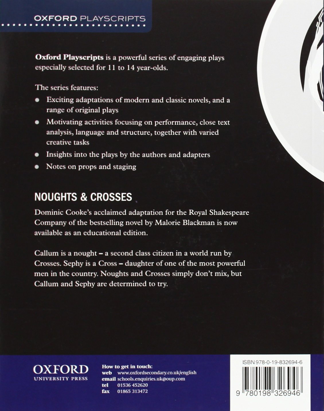 Oxford Playscripts: Noughts and Crosses
